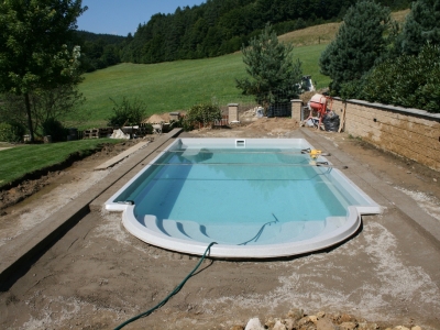 Popis stavby bazénu - 9